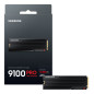 Samsung 9100 PRO Heatsink PCIe® 5.0 NVMe™ M.2 SSD - 4 TB