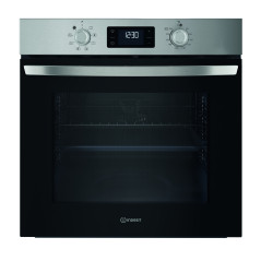 Indesit IO 255H X forno Multifunzione Inox 8Funzioni classe A 71Lt Idrolisi