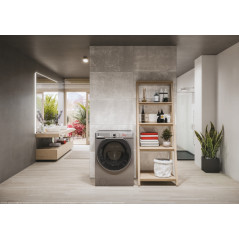 Hoover H-WASH&DRY 550 H5DPB6106MBCR8-S lavasciuga Da incasso Caricamento frontale Antracite D