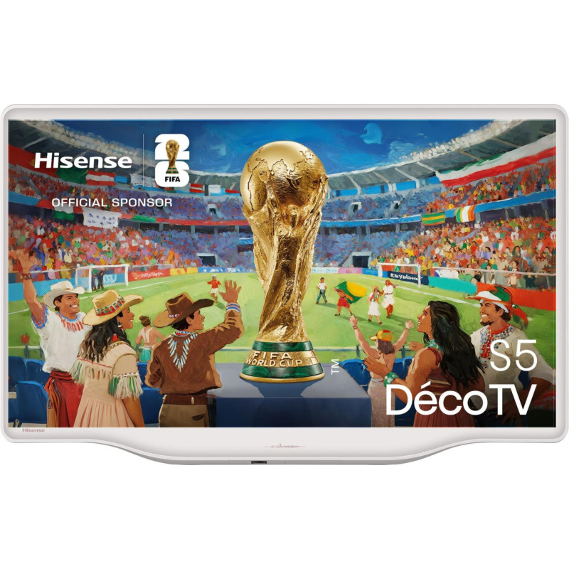 Hisense 32S5Q 81,3 cm (32") Full HD Smart TV Wi-Fi Argento, Bianco Hisense 32S5Q 81,3 cm (32") Full HD Smart TV Wi-Fi Argento, Bianco