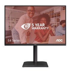 AOC E4 X24E4U Monitor PC 61 cm (24") 1920 x 1200 Pixel Full HD LED Nero