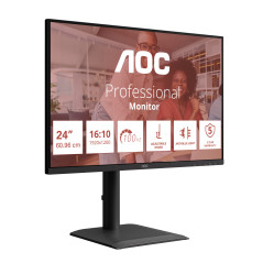 AOC E4 X24E4U Monitor PC 61 cm (24") 1920 x 1200 Pixel Full HD LED Nero