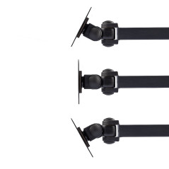 Lindy 40765 Supporto TV a parete Nero