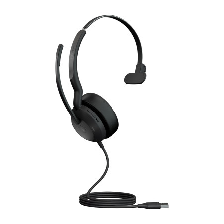 Jabra Evolve2 50 Auricolare Con cavo e senza cavo A Padiglione Ufficio USB tipo A Bluetooth Nero