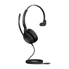 Jabra Evolve2 50 Auricolare Cablato A Padiglione Ufficio USB tipo-C Nero