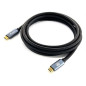 Equip 128359 Cavo USB 3.2 Gen 2 da C a C, M/M, 3,0 m, PD100W , 4K/60Hz, 10Gbps, nero