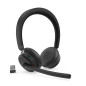 Lenovo ANC Headset 6550 Auricolare Wireless A Padiglione Ufficio USB tipo-C Bluetooth Nero