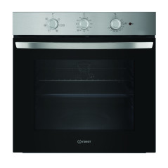 Indesit IO 2350H X Forno multifunzione inox, 6 Funzioni totali, Classe A, 66 Lt, pulizia Steam&Clean