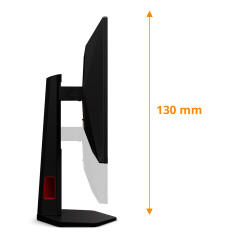 AOC G4 25G4KUR Monitor PC 62,2 cm (24.5") 1920 x 1080 Pixel Full HD LED Nero, Rosso