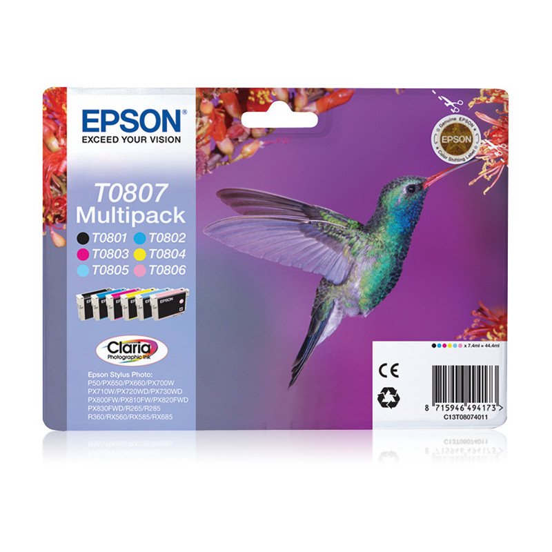 Epson Hummingbird Multipack a 6 colori Epson Hummingbird Multipack a 6 colori