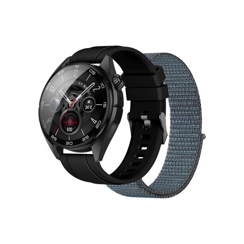 Nilox Sportivo 3,63 cm (1.43") AMOLED Digitale 466 x 466 Pixel Touch screen Nero GPS (satellitare)