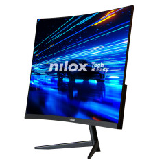 Nilox MONITOR 23 8 CURVO 200HZ HDMI DP Monitor PC 60,5 cm (23.8") 1920 x 1080 Pixel Full HD LCD Nero