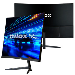 Nilox MONITOR 23 8 CURVO 200HZ HDMI DP Monitor PC 60,5 cm (23.8") 1920 x 1080 Pixel Full HD LCD Nero