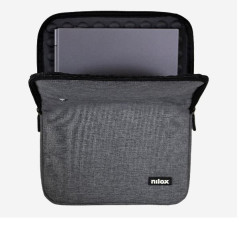 Nilox NXSL13GY borsa per laptop 33,8 cm (13.3") Custodia a tasca Grigio