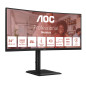 AOC E4 CU34E4CV Monitor PC 86,4 cm (34") 3440 x 1440 Pixel UltraWide Quad HD LCD Nero