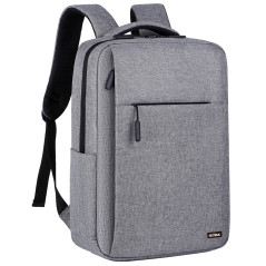 Nilox NXBK035 borsa per laptop 39,6 cm (15.6") Zaino Grigio