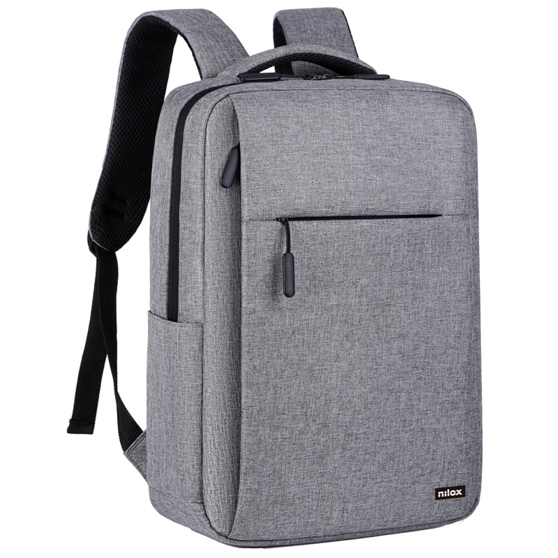 Nilox NXBK035 borsa per laptop 39,6 cm (15.6") Zaino Grigio
