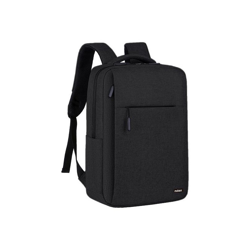 Nilox NXBK033 borsa per laptop 39,6 cm (15.6") Zaino Nero