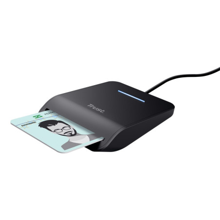 Trust Primo lettore di card readers Interno USB USB tipo-C Nero