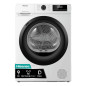 Hisense DHQE900UWDC asciugatrice Libera installazione Caricamento frontale 9 kg Bianco