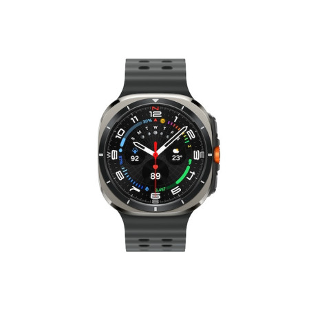 Samsung Galaxy Watch Ultra 3,81 cm (1.5") AMOLED 47 mm Digitale 480 x 480 Pixel Touch screen 4G Argento, Titanio Wi-Fi GPS