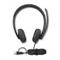 Lenovo VoIP Headset 5000 Auricolare Cablato A Padiglione Ufficio USB tipo-C Nero