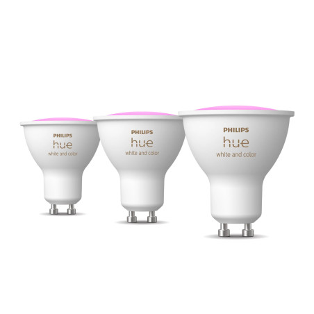 Philips Hue White and Color ambiance GU10 - faretto connesso - (confezione da 3)