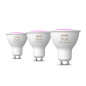 Philips Hue White and Color ambiance GU10 - faretto connesso - (confezione da 3)