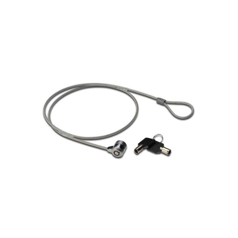 Nilox MGLP40501M cavo di sicurezza Nero, Grigio 1,5 m