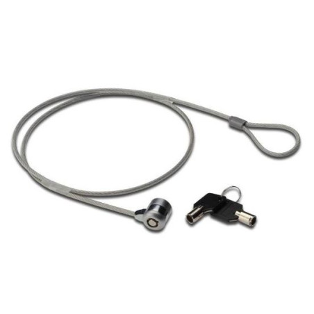 Nilox MGLP40501M cavo di sicurezza Nero, Grigio 1,5 m