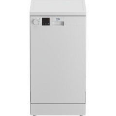 Beko DVS05024W  Lavastoviglie a Libera Installazione Slim, 45 cm, 10 Coperti