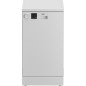 Beko DVS05024W: Lavastoviglie a Libera Installazione Slim, 45 cm, 10 Coperti