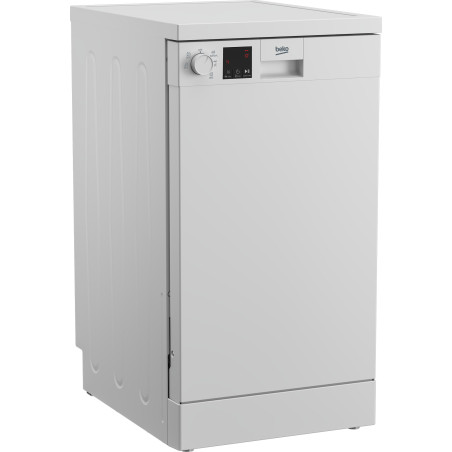 Beko DVS05024W: Lavastoviglie a Libera Installazione Slim, 45 cm, 10 Coperti