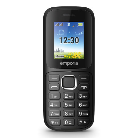 Emporia emporiaFN313 4,5 cm (1.77") 64 g Nero Telefono per anziani