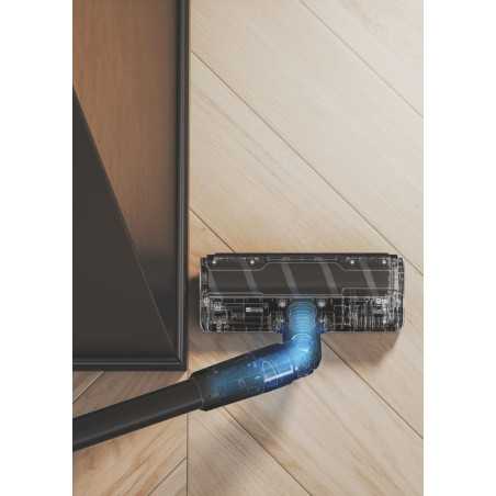 Hoover HF4, Aspirapolvere senza filo, Nero/Argento, 0,7L, Senza sacchetto