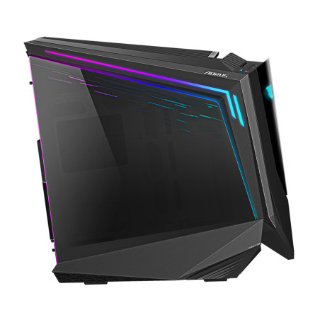 GIGABYTE AORUS C700 GLASS Case per PC – Full Tower, supporta fino a E-ATX e radiatori da 420 mm, 5 ventole da 120 mm