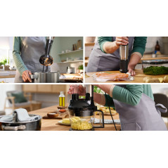 Bosch Serie 6 MSM6M622 Frullatore a immersione ErgoMaster 1000 W Inox