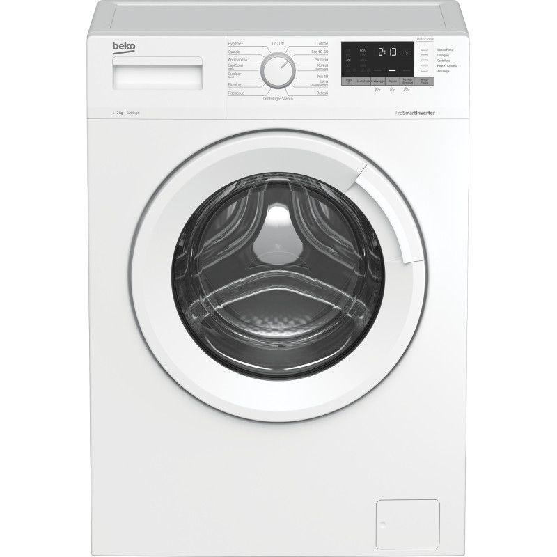 Beko b100 WUX71232WI-IT: Lavatrice, 7 kg, 1200 giri/min