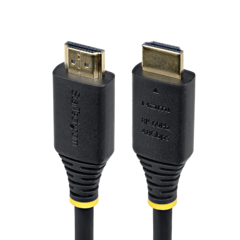 StarTech.com Cavo HDMI 2.1 8K da 2m, Cavo HDMI Certificato ad Altissima Velocità 48 Gbps, 8K 60Hz / 4K 120Hz HDR10+ / eARC Cavo