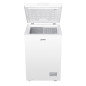 Indesit INCF 984 E Congelatore orizzontale a libera installazione, Statico , 55 cm, Classe E, Bianco, 40 db, h 85cm