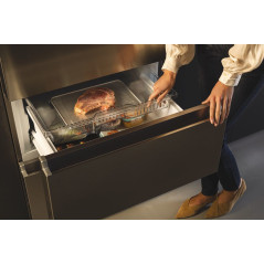 Haier HFW7819EWMP Libera installazione 537 L Platino, Acciaio inox