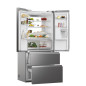 Haier HFW7819EWMP Libera installazione 537 L Platino, Acciaio inox