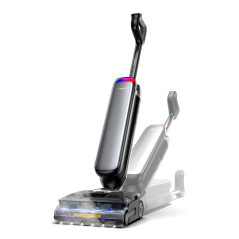 Tineco Floor One S9 Artist Steam Pro Aspirapolvere verticale Batteria Secco e bagnato Senza sacchetto Nero, Argento