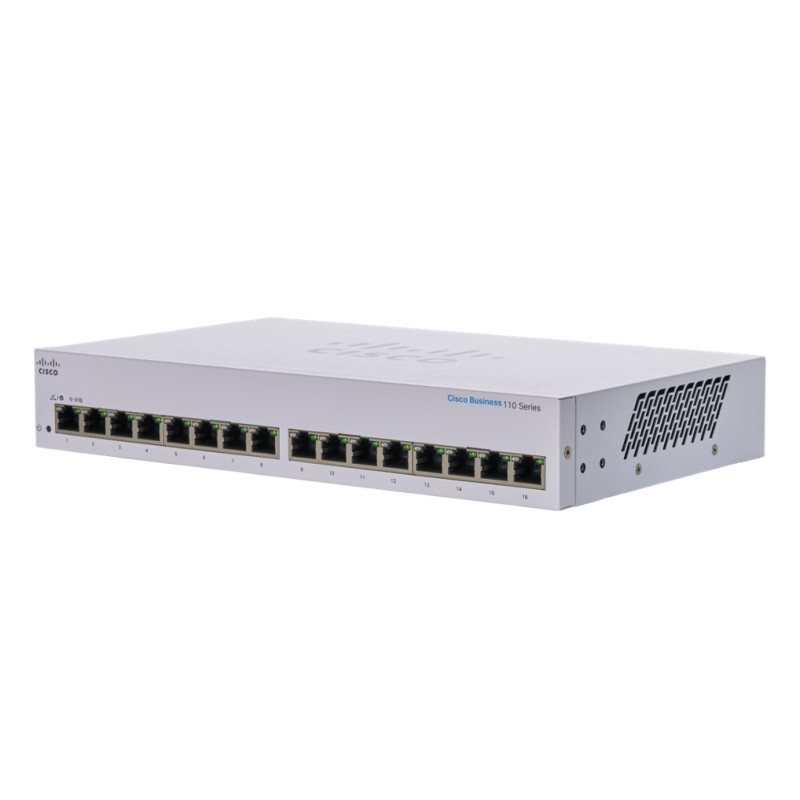Cisco CBS110 Non gestito L2 Gigabit Ethernet (10/100/1000) Desktop Grigio