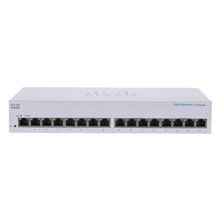 Cisco CBS110 Non gestito L2 Gigabit Ethernet (10/100/1000) Desktop Grigio