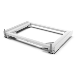 Meliconi Base Move Slim accessorio per lavatrice Slim - Base con ruote e freni antivibrazione