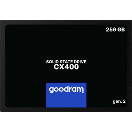 Goodram CX400 gen.2 256 GB 2.5" Serial ATA III 3D TLC NAND