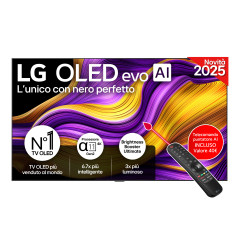 LG OLED evo AI OLED83G54LW TV Serie G5 83'' 4K, α11 Gen2, Brightness Booster Ultimate, 60W, 4 HDMI 165Hz, Smart TV 2025