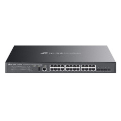 TP-Link SG5428XMPP switch di rete Gestito L3 Gigabit Ethernet (10 100 1000) Supporto Power over Ethernet (PoE) Nero