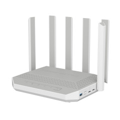 Keenetic Hero 5G (KN-4110) router wireless 2.5 Gigabit Ethernet Dual-band (2.4 GHz 5 GHz) Grigio, Bianco